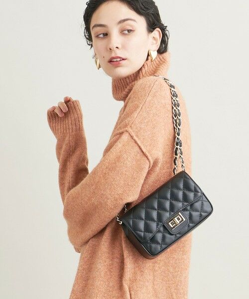 BEAUTY&YOUTH UNITED ARROWS / ビューティー&ユース ユナイテッドアローズ ショルダーバッグ | ＜AULENTTI＞キルティング チェーン ショルダー バッグ | 詳細2