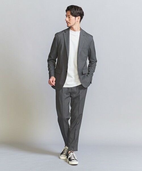 WEB限定 WARDROBE SMART】LANATEC セットアップ/背抜きジャケット