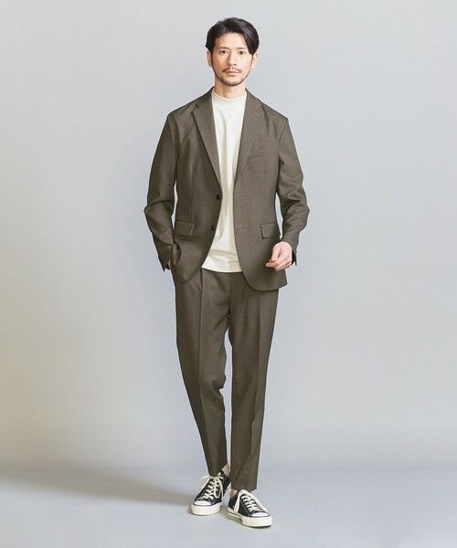 WEB限定 WARDROBE SMART】LANATEC セットアップ/背抜きジャケット