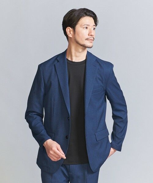 【WEB限定 WARDROBE SMART】LANATEC セットアップ/背抜きジャケット＆イージーパンツ