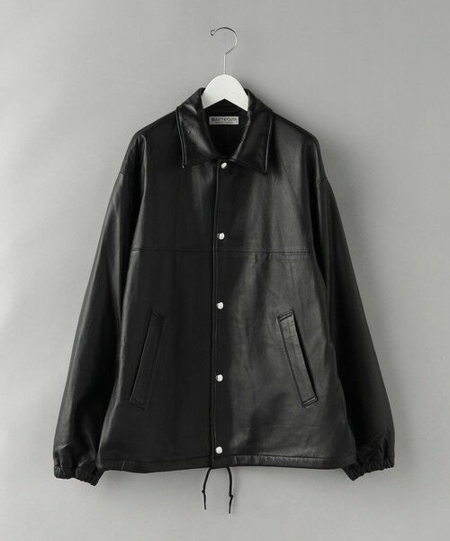 BEAUTY&YOUTH UNITED ARROWS ラムレザー ジャケット-