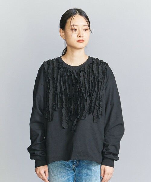 BEAUTY&YOUTH UNITED ARROWS / ビューティー&ユース ユナイテッドアローズ カットソー | 【WEB限定】＜dahl'ia＞リメイク ロングスリーブ プルオーバー | 詳細5