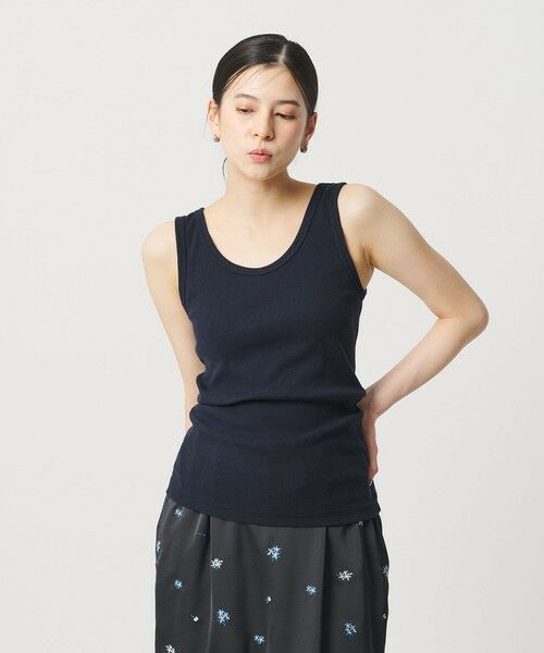 BEAUTY&YOUTH UNITED ARROWS / ビューティー&ユース ユナイテッドアローズ タンクトップ | コットンブレンド テレコ タンクトップ | 詳細29