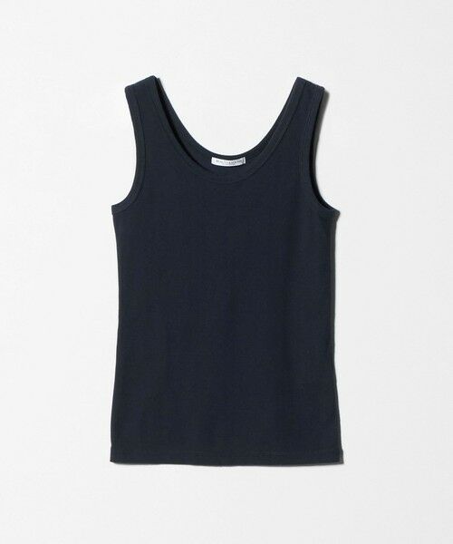 BEAUTY&YOUTH UNITED ARROWS / ビューティー&ユース ユナイテッドアローズ タンクトップ | コットンブレンド テレコ タンクトップ（NAVY）
