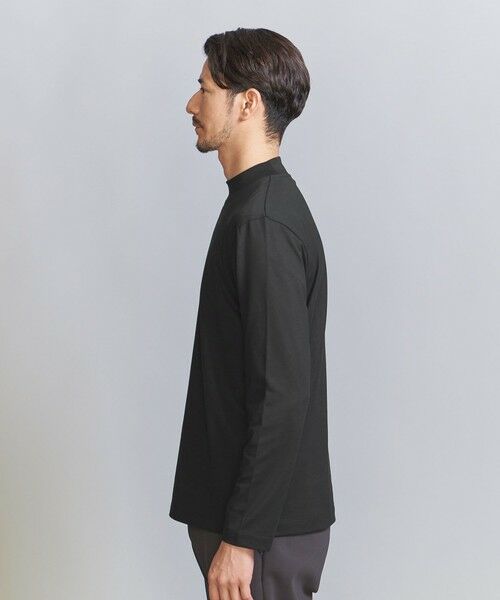 BEAUTY&YOUTH UNITED ARROWS / ビューティー&ユース ユナイテッドアローズ カットソー | 【WEB限定 WARDROBE SMART】クリア ガスコットン モックネック カットソー【抗菌・防臭】 | 詳細14