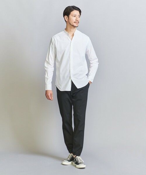 BEAUTY&YOUTH UNITED ARROWS / ビューティー&ユース ユナイテッドアローズ シャツ・ブラウス | 【WEB限定 WARDROBE SMART】コットン バンドカラー スキッパー シャツ | 詳細6
