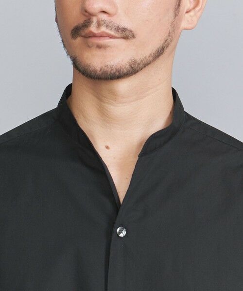 BEAUTY&YOUTH UNITED ARROWS / ビューティー&ユース ユナイテッドアローズ シャツ・ブラウス | 【WEB限定 WARDROBE SMART】コットン バンドカラー スキッパー シャツ | 詳細13