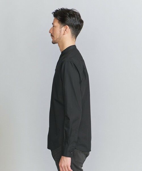 BEAUTY&YOUTH UNITED ARROWS / ビューティー&ユース ユナイテッドアローズ シャツ・ブラウス | 【WEB限定 WARDROBE SMART】コットン バンドカラー スキッパー シャツ | 詳細14