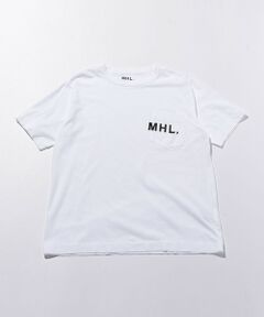 ＜MHL.＞ LOGO TEE/Tシャツ