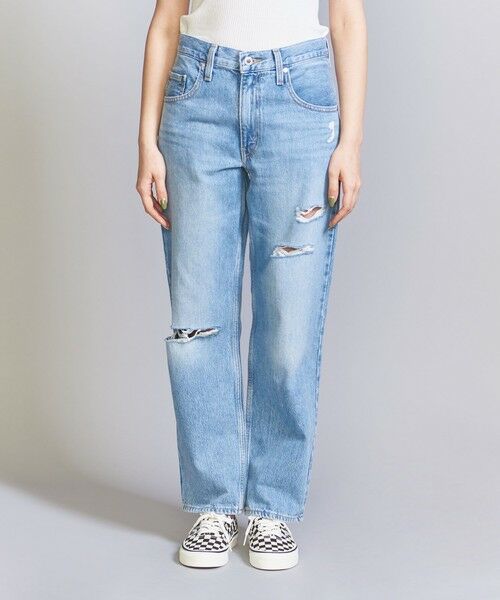 セール】 ＜LEVI'S＞SILVER TAB バギー ダメージ デニムパンツ