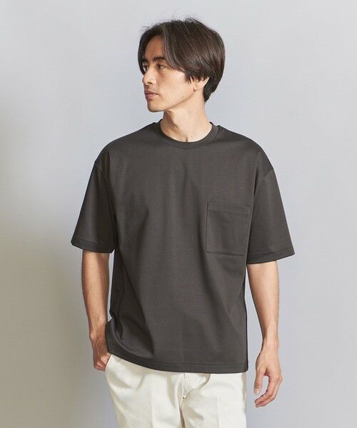 1ポケット フォルム クルーネック Tシャツ -MADE IN JAPAN- （Tシャツ
