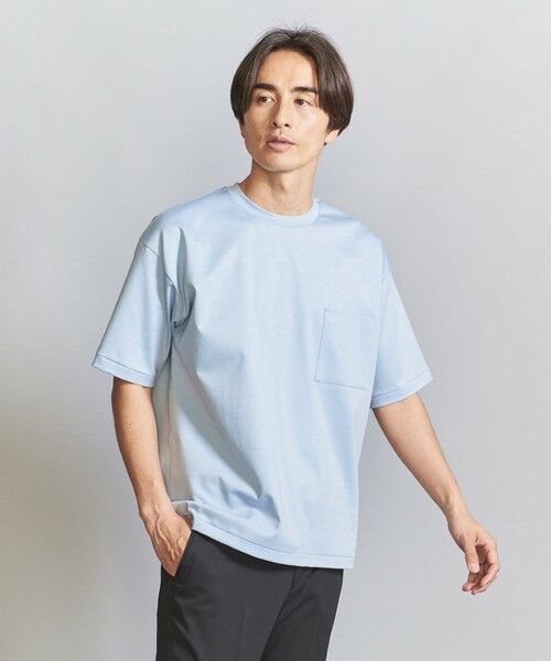 1ポケット フォルム クルーネック Tシャツ -MADE IN JAPAN- （Tシャツ