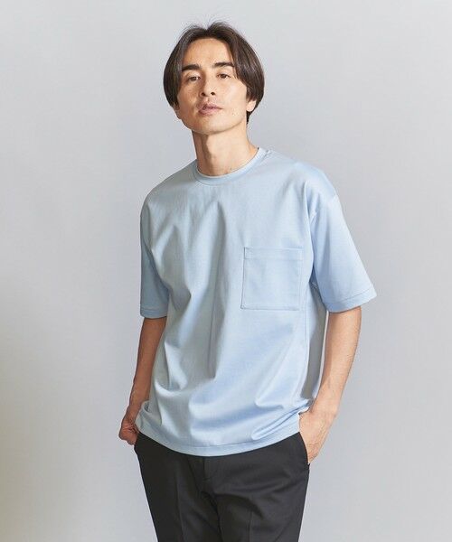 1ポケット フォルム クルーネック Tシャツ  MADE IN JAPAN  Tシャツ