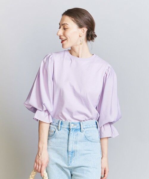 BEAUTY&YOUTH UNITED ARROWS / ビューティ&ユース ユナイテッドアローズ カットソー | 【WEB限定】ボリュームスリーブカットソー -ウォッシャブル- | 詳細22