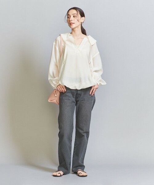 BEAUTY&YOUTH UNITED ARROWS / ビューティー&ユース ユナイテッドアローズ デニムパンツ | 【WEB限定】5ポケット ストレートデニムパンツ -ウォッシャブル- | 詳細10