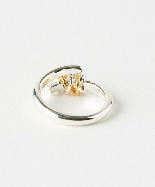 BEAUTY&YOUTH UNITED ARROWS / ビューティー&ユース ユナイテッドアローズ リング | ＜LAPUIS＞Coil Hug リング | 詳細4