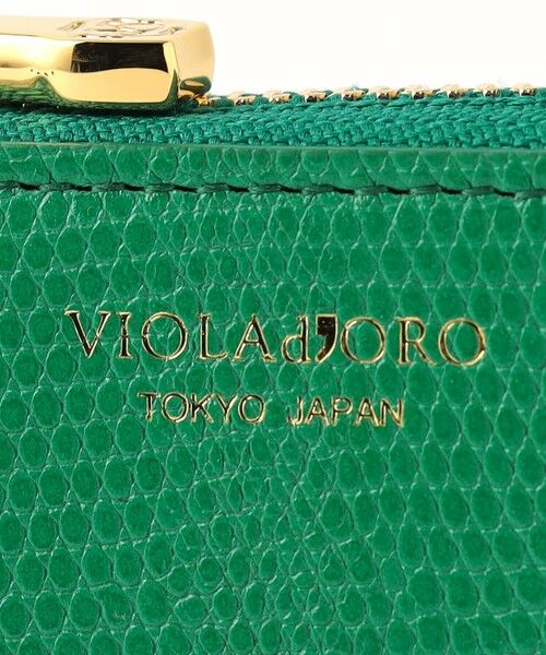 BEAUTY&YOUTH UNITED ARROWS / ビューティー&ユース ユナイテッドアローズ 財布・コインケース・マネークリップ | 【WEB限定】＜VIOLAd’ORO＞PORTA リザードエンボス レザー サイドジップ ウォレット | 詳細12