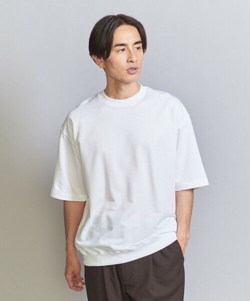 BEAUTY&YOUTH UNITED ARROWS / ビューティー&ユース ユナイテッドアローズ Tシャツ | カネマサメリヤス メローコットン スウェット Ｔシャツ | 詳細1