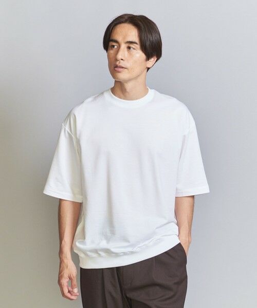 BEAUTY&YOUTH UNITED ARROWS / ビューティー&ユース ユナイテッドアローズ Tシャツ | カネマサメリヤス メローコットン スウェット Ｔシャツ | 詳細3