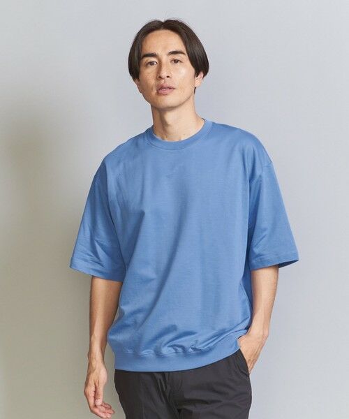 BEAUTY&YOUTH UNITED ARROWS / ビューティー&ユース ユナイテッドアローズ Tシャツ | カネマサメリヤス メローコットン スウェット Ｔシャツ | 詳細9