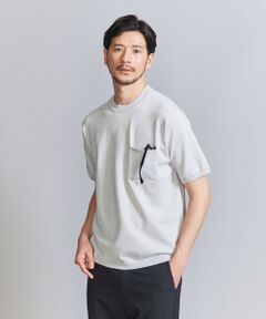 【WEB限定 WARDROBE SMART】デオドラント 1ポケット ニット Tシャツ