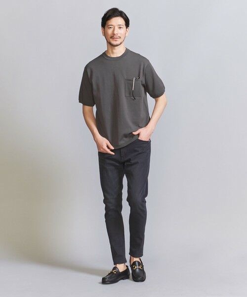 BEAUTY&YOUTH UNITED ARROWS / ビューティー&ユース ユナイテッドアローズ ニット・セーター | 【WEB限定 WARDROBE SMART】デオドラント 1ポケット ニット Tシャツ | 詳細28