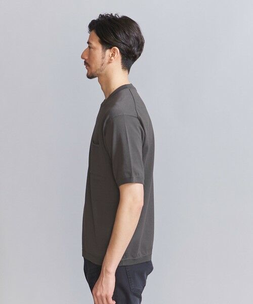 BEAUTY&YOUTH UNITED ARROWS / ビューティー&ユース ユナイテッドアローズ ニット・セーター | 【WEB限定 WARDROBE SMART】デオドラント 1ポケット ニット Tシャツ | 詳細20