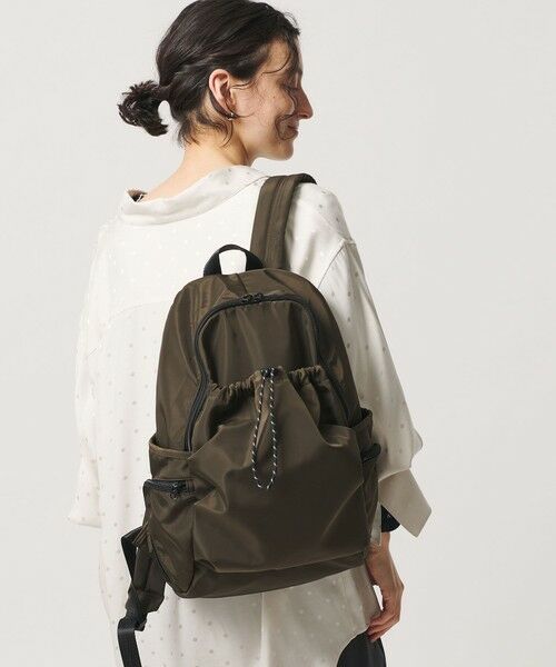BEAUTY&YOUTH UNITED ARROWS / ビューティー&ユース ユナイテッドアローズ リュック・バックパック | ドロストポケット リュック（OLIVE）
