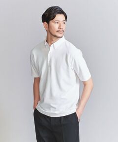 【WEB限定 WARDROBE SMART】ステイ クリーン ピケ BD ポロシャツ