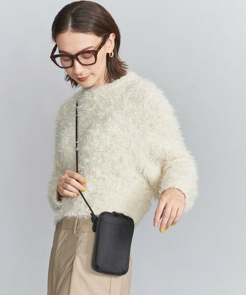 BEAUTY&YOUTH UNITED ARROWS / ビューティー&ユース ユナイテッドアローズ ポーチ | ポリエステル ジップスリム ウォレットショルダー | 詳細2