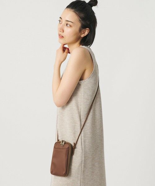 BEAUTY&YOUTH UNITED ARROWS / ビューティー&ユース ユナイテッドアローズ ポーチ | ポリエステル ジップスリム ウォレットショルダー | 詳細16