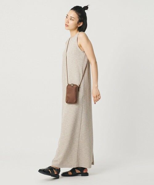 BEAUTY&YOUTH UNITED ARROWS / ビューティー&ユース ユナイテッドアローズ ポーチ | ポリエステル ジップスリム ウォレットショルダー | 詳細17