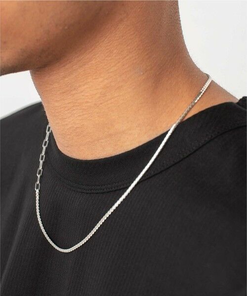 BEAUTY&YOUTH UNITED ARROWS / ビューティー&ユース ユナイテッドアローズ ネックレス・ペンダント・チョーカー | ＜monkey time＞ COMBI CHAIN NECKLACE 50/ネックレス | 詳細1
