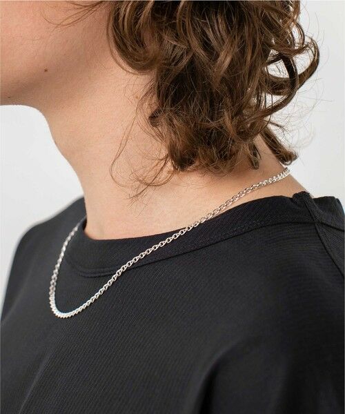 BEAUTY&YOUTH UNITED ARROWS / ビューティー&ユース ユナイテッドアローズ ネックレス・ペンダント・チョーカー | ＜monkey time＞ OVAL CHAIN NECKLACE 50/ネックレス | 詳細1