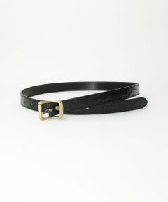 ＜monkey time＞ CROCODILE/EMBOSS LTHR BELT/ベルト