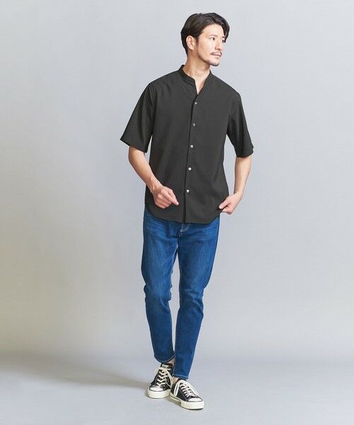 BEAUTY&YOUTH UNITED ARROWS / ビューティー&ユース ユナイテッドアローズ シャツ・ブラウス | 【WEB限定 WARDROBE SMART】ドレープ  バンドカラー スキッパーシャツ | 詳細11