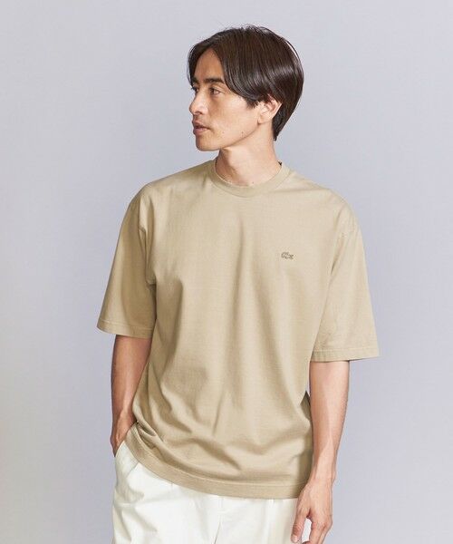 ＜LACOSTE for BEAUTY&YOUTH＞ 1TONE PG TEE/Tシャツ
