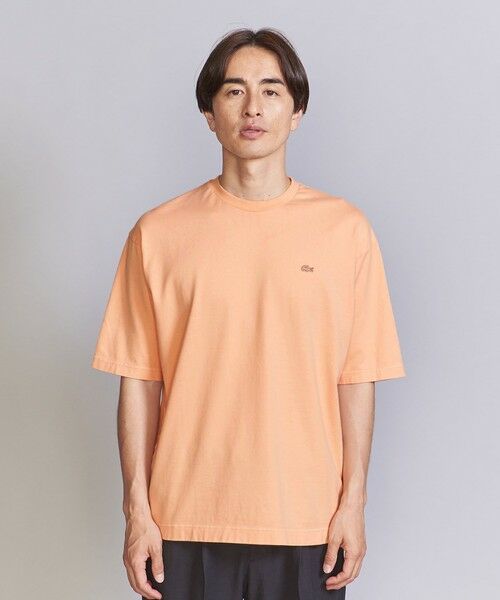 ＜LACOSTE for BEAUTY&YOUTH＞ 1TONE PG TEE/Tシャツ