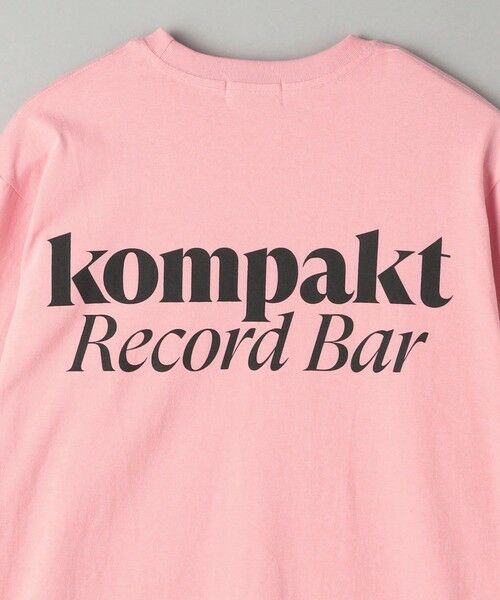 【別注/WEB限定】＜Kompakt Record bar＞ロゴ ロングスリーブ Tシャツ