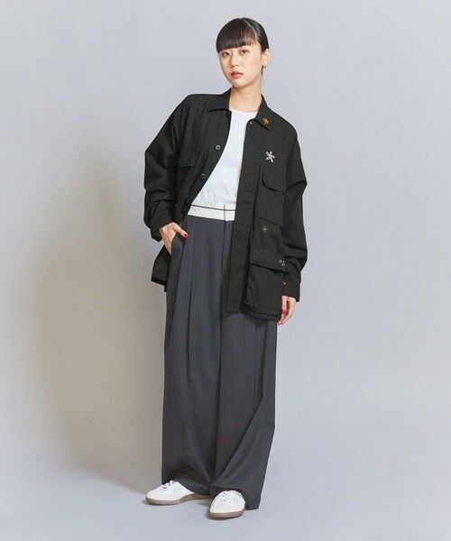 BEAUTY&YOUTH UNITED ARROWS / ビューティー&ユース ユナイテッドアローズ シャツ・ブラウス | 【別注】＜THRIFTY LOOK＞エンブロイダリー シャツ | 詳細3