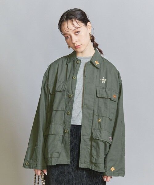 BEAUTY&YOUTH UNITED ARROWS / ビューティー&ユース ユナイテッドアローズ シャツ・ブラウス | 【別注】＜THRIFTY LOOK＞エンブロイダリー シャツ | 詳細11