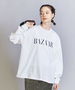 【別注】＜Harper's BAZAAR＞グラフィックプリント ロングスリーブTシャツ