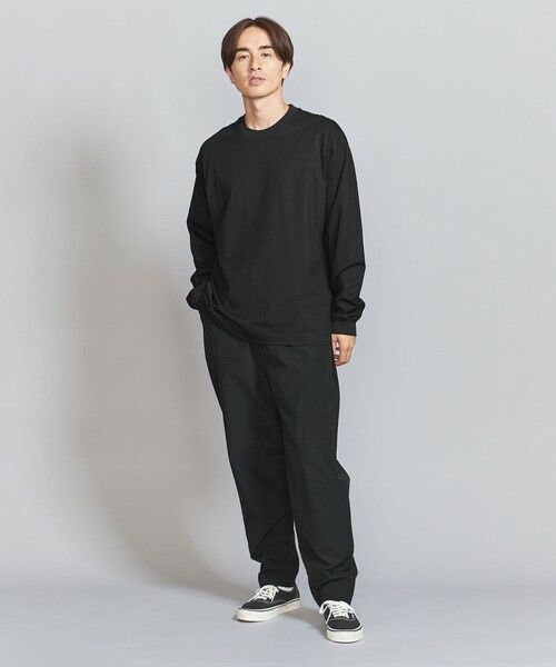 BEAUTY&YOUTH UNITED ARROWS / ビューティー&ユース ユナイテッドアローズ カットソー | CATIA ANTI クルーネック ロングスリーブ Tシャツ -抗菌・防臭機能付き‐ | 詳細15