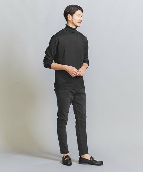 BEAUTY&YOUTH UNITED ARROWS / ビューティー&ユース ユナイテッドアローズ カットソー | 【WEB限定 WARDROBE SMART】 クリア ガスコットン タートルネック カットソー【抗菌・防臭】 | 詳細24