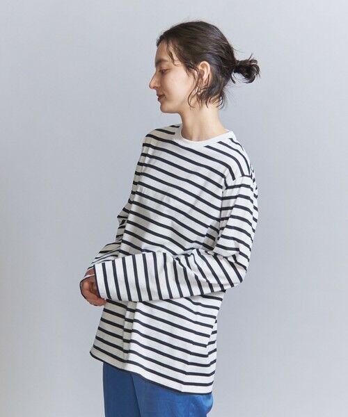 BEAUTY&YOUTH UNITED ARROWS / ビューティー&ユース ユナイテッドアローズ カットソー | コットン天竺 ロングスリーブ カットソー | 詳細19