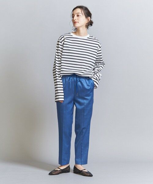 BEAUTY&YOUTH UNITED ARROWS / ビューティー&ユース ユナイテッドアローズ カットソー | コットン天竺 ロングスリーブ カットソー | 詳細20