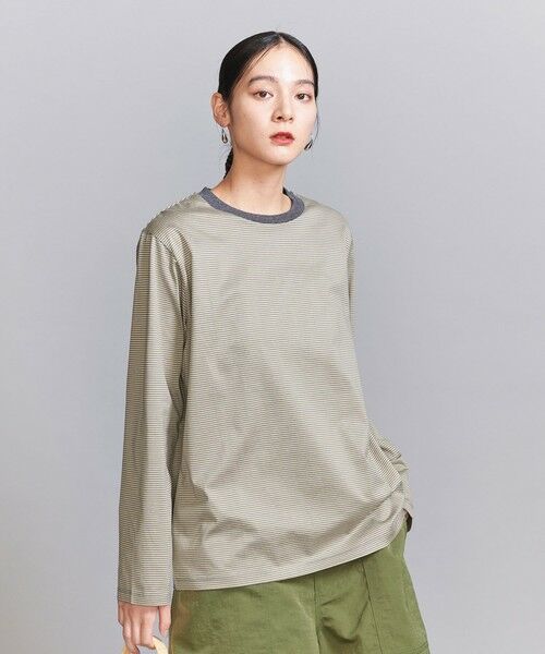 BEAUTY&YOUTH UNITED ARROWS / ビューティー&ユース ユナイテッドアローズ カットソー | コットン天竺 ロングスリーブ カットソー | 詳細29