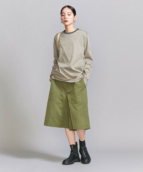 BEAUTY&YOUTH UNITED ARROWS / ビューティー&ユース ユナイテッドアローズ カットソー | コットン天竺 ロングスリーブ カットソー | 詳細30