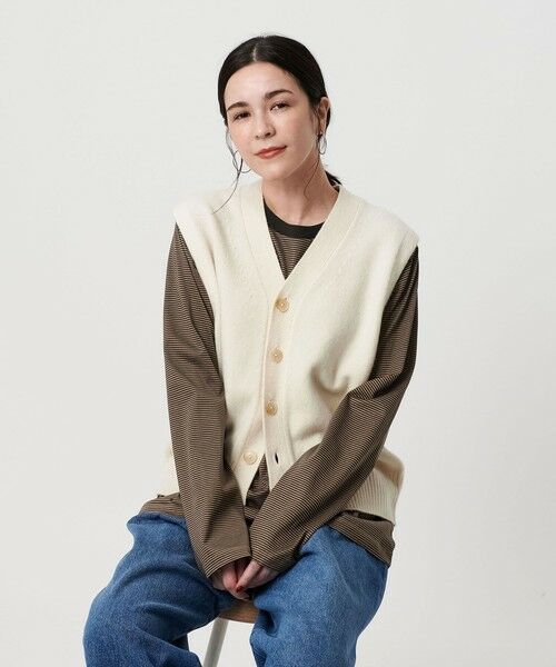 BEAUTY&YOUTH UNITED ARROWS / ビューティー&ユース ユナイテッドアローズ カットソー | コットン天竺 ロングスリーブ カットソー | 詳細28