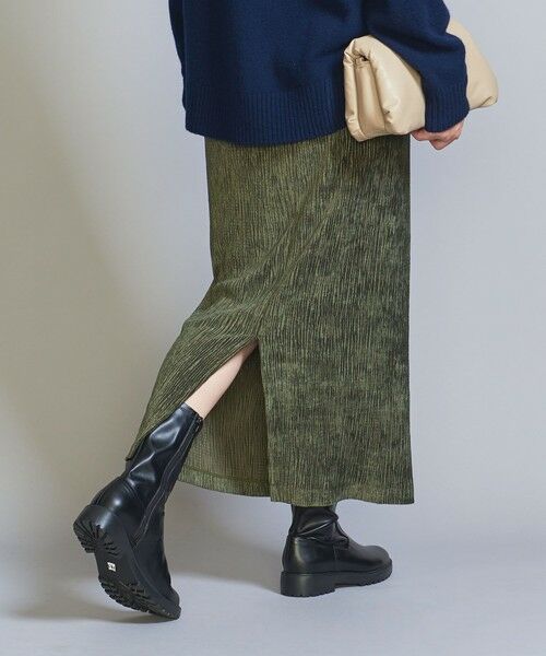【¥17600】UNITED ARROWS ロングスリットスカート